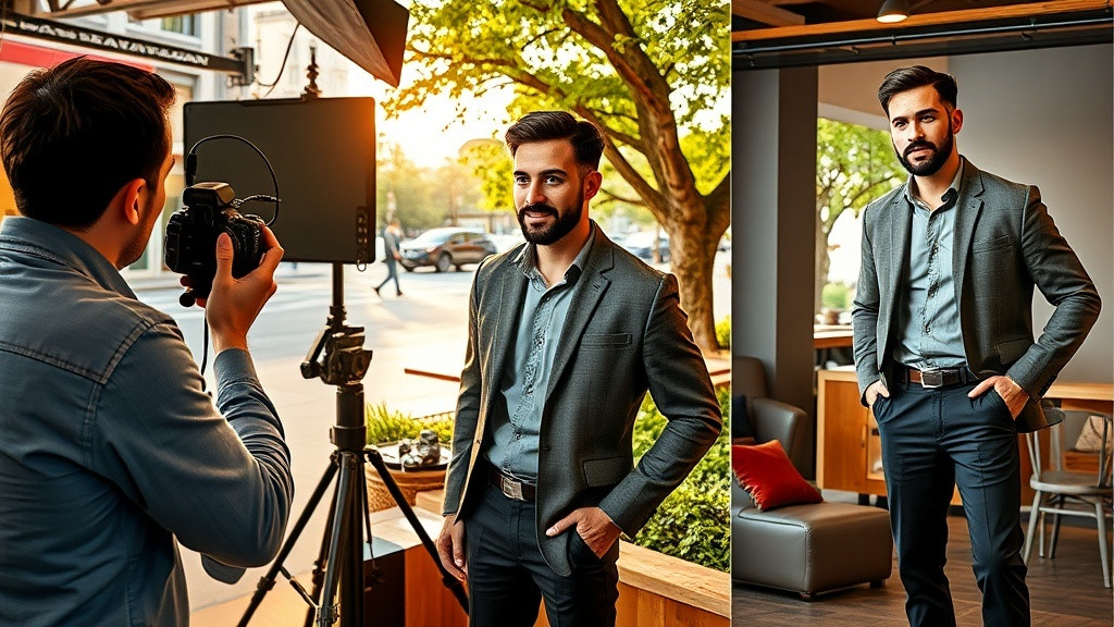 איך נראה תהליך צילום לאתרי הכרויות אצל אלכס?