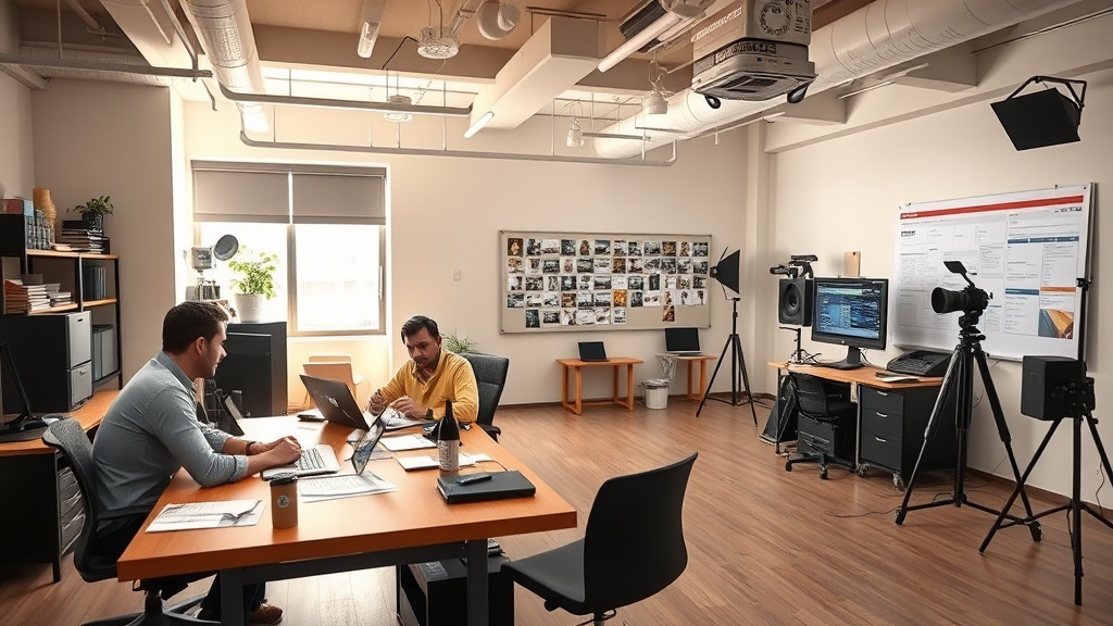 איך נראה תהליך עבודה חכם על סרטון תדמית